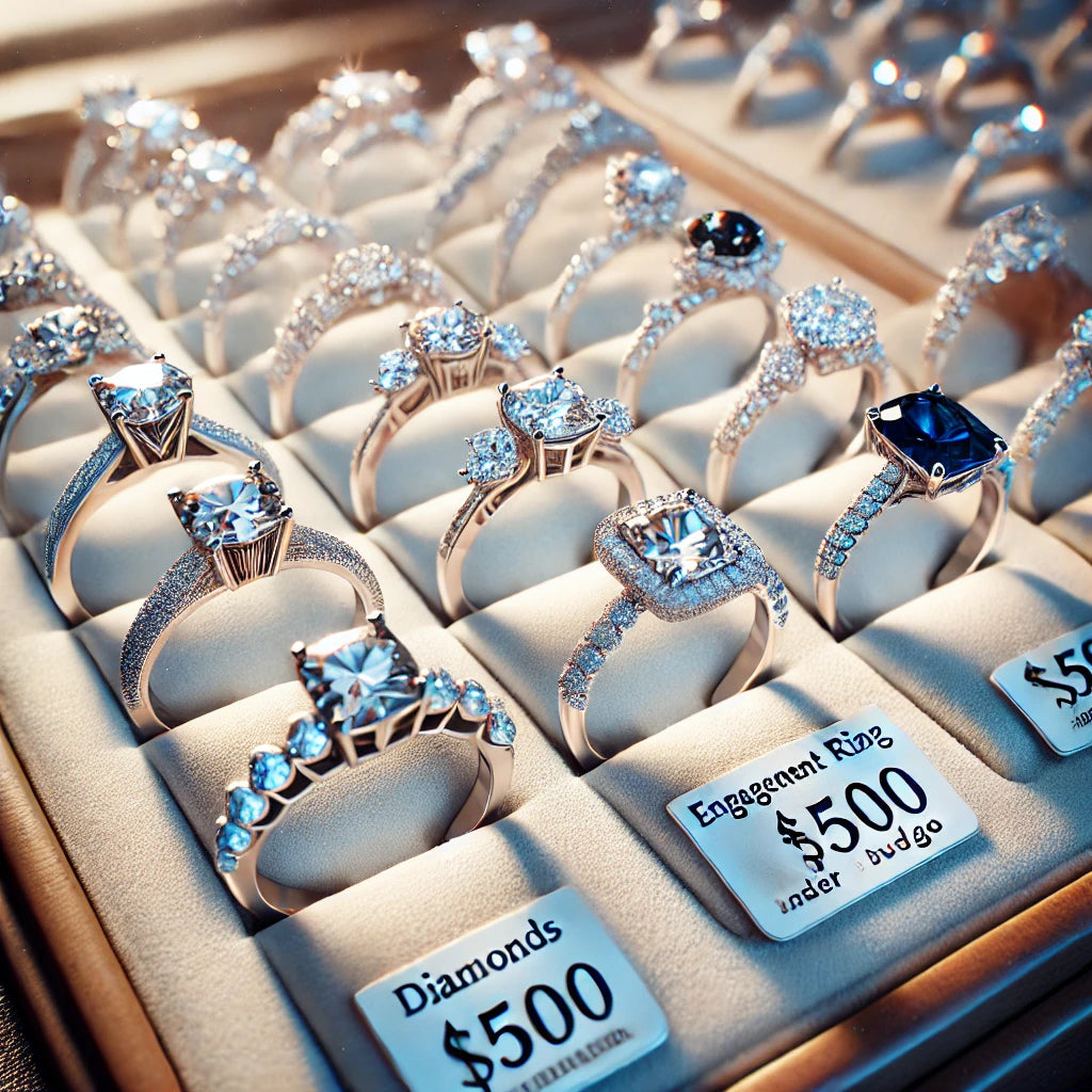 Diamonds or Alternatives for Engagement Rings: What’s Possible for $500?