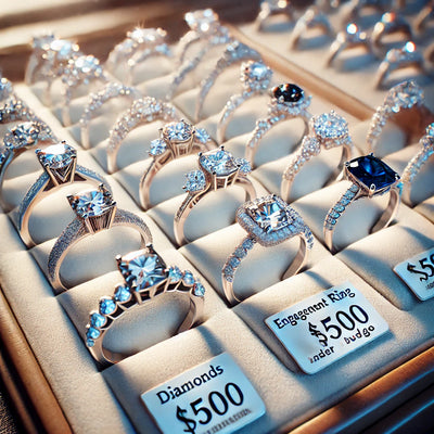 Diamonds or Alternatives for Engagement Rings: What’s Possible for $500?