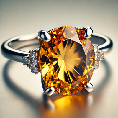 The Sun Locked in a Stone: Benefits Of Citrine Stone In Engagement Rings