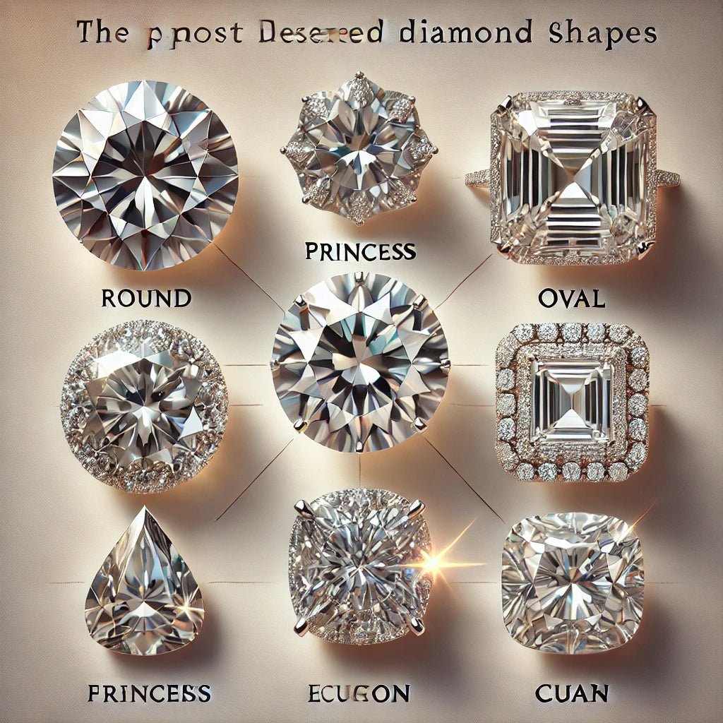 Top Most Desired Diamond Shapes in 2024