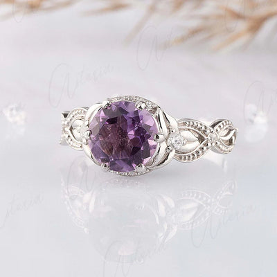 Is amethyst good for engagement ring?