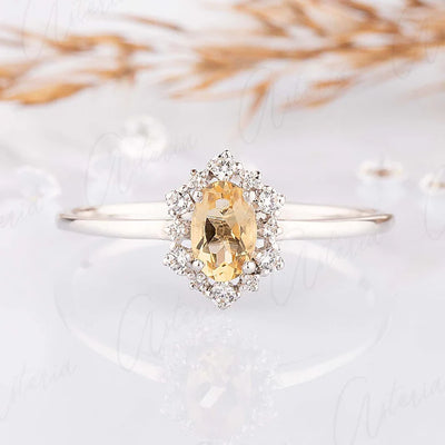 Is citrine good for an engagement ring?