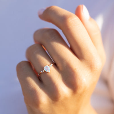 Unique & Dainty Gold Promise Rings Handcrafted with Love – YourAsteria