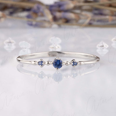 Unique & Dainty Promises Rings Handcrafted with Love – Tagged sapphire–  YourAsteria