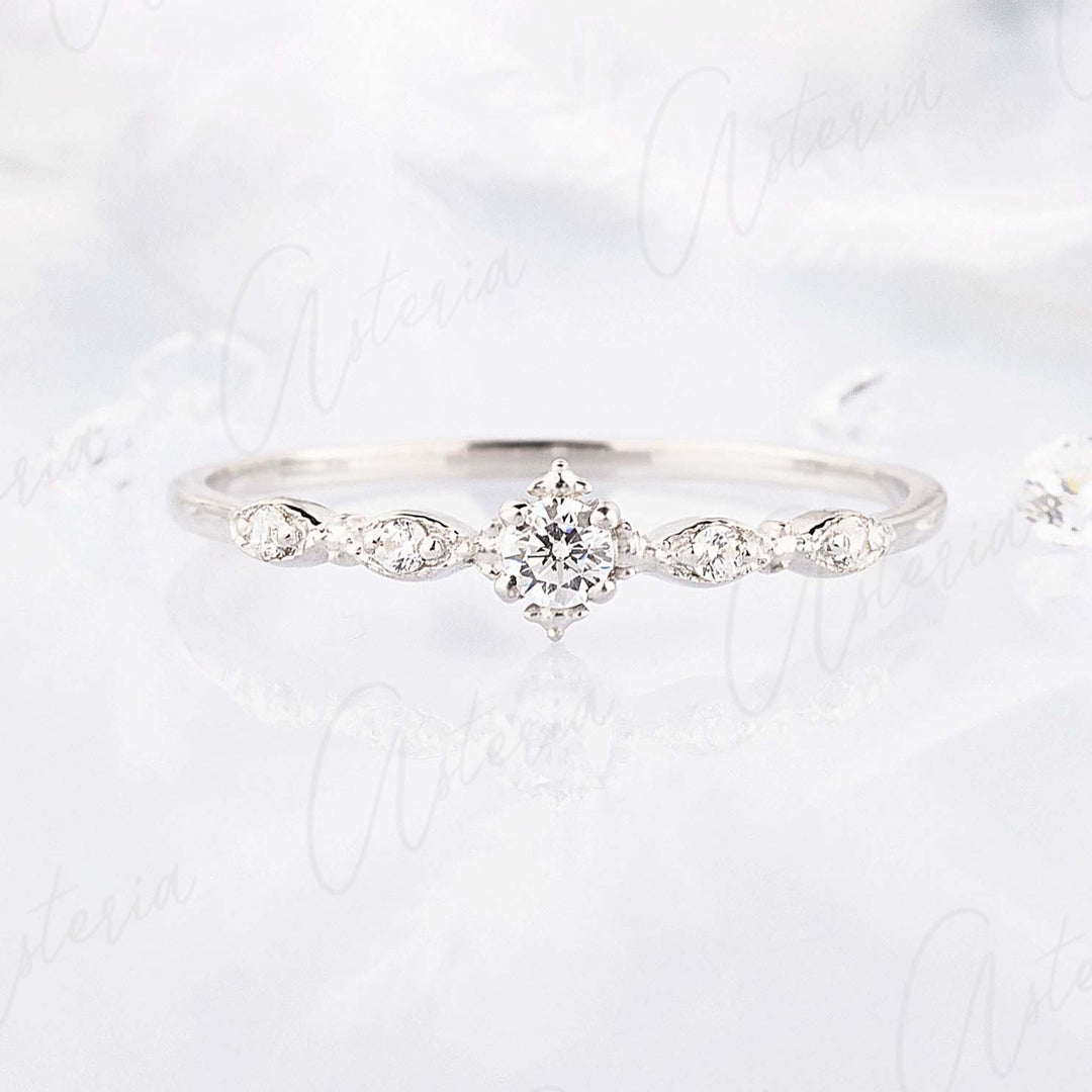 Simple Promise Sterling Silver Promise Rings For Couples 925